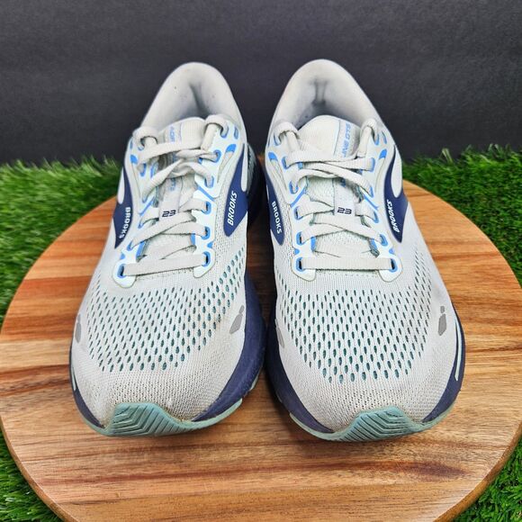 Brooks Adrenaline GTS 23 Shoes Womens Size 8.5 B Blue Athletic Running Sneakers - Picture 6 of 14